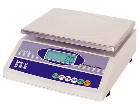 BWS電子桌秤_佰倫斯電子記重桌秤價格及使用說明